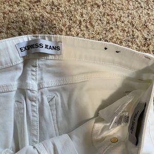 Express white jeans